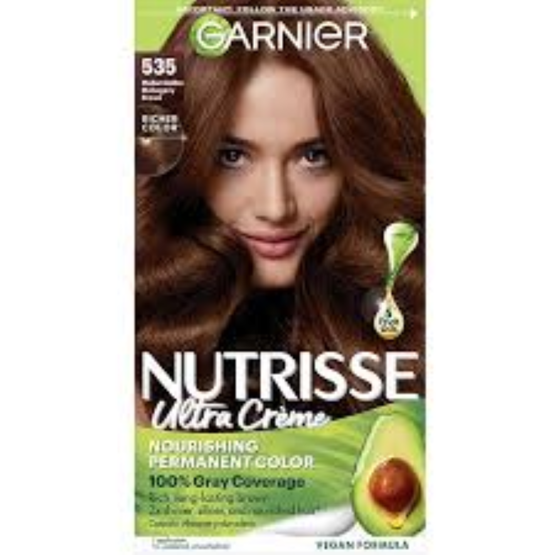 GARNIER NUTRISSE NOURISH CRM M/GOLD MAHOGANY BRN 535
